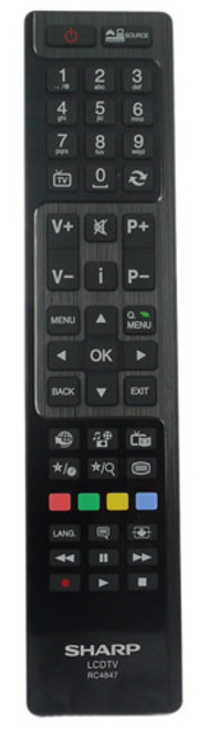 Original Remote Control SHARP 23100151 RC4847