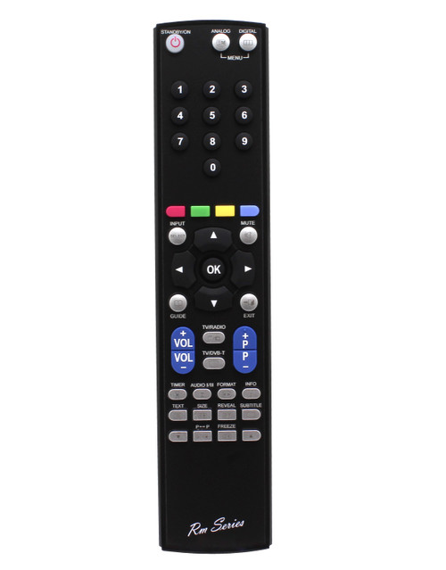 Replacement Remote Control GOODMANS, HITACHI, ORION,JVC Etc