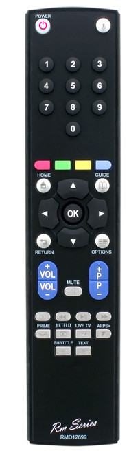 Replacement Remote Control AKAI, ALBA, BUSH, HITACHI, VESTEL, Etc