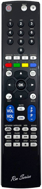 Replacement Remote Control Toshiba, Sedao. Hitachi.