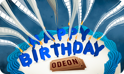 ODEON Birthday Digital Gift Card