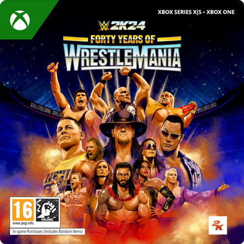WWE 2K24: 40 Years of Wrestlemania Edition - Xbox