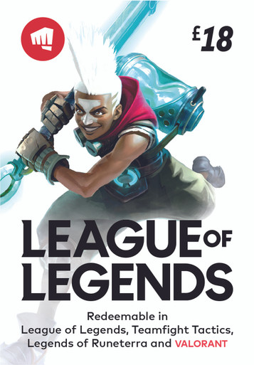 League of Legends Currency Boostgaming £18 Card (UK) - 