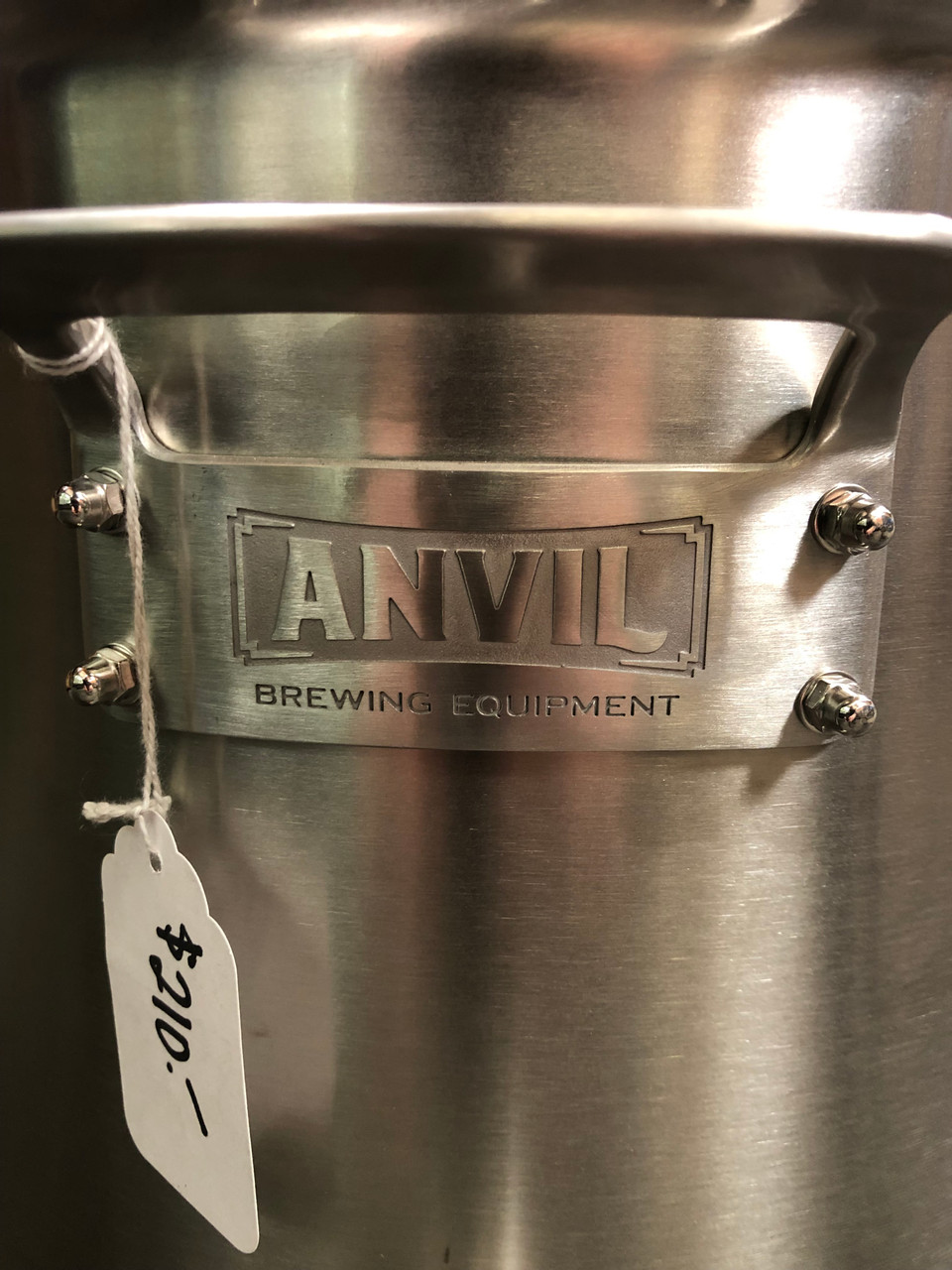 Anvil 7.5 Gallon Stainless Steel Kettle Oak Barrel Winecraft