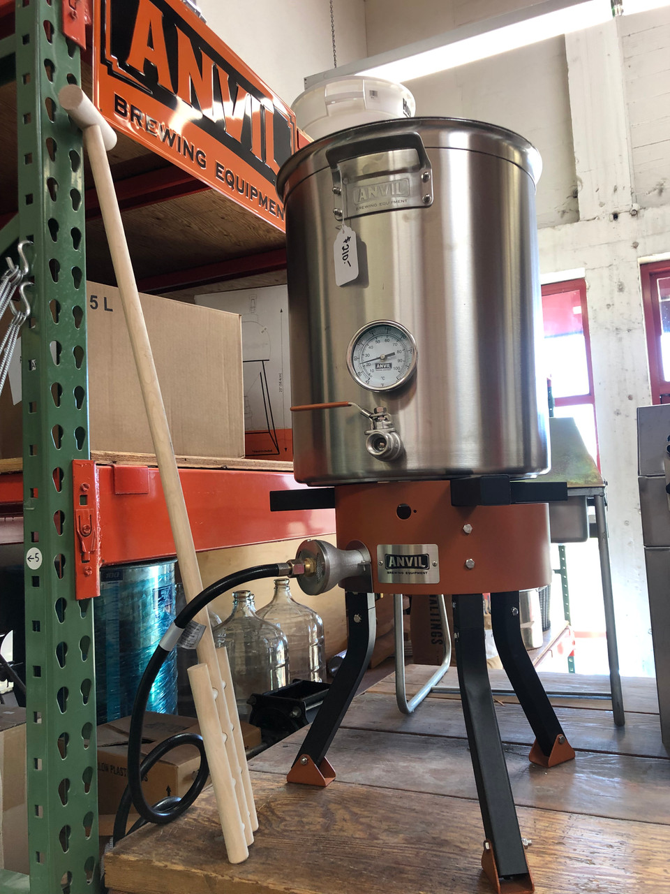 Anvil Burner - Oak Barrel Winecraft