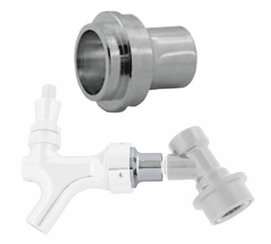 1/4" Flare to Faucet Adapter (corny to faucet)
