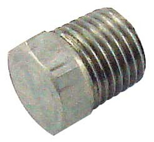 1/2" MPT S/S Plug