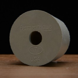 Airlock Holders - Stoppers with hole (various sizes)