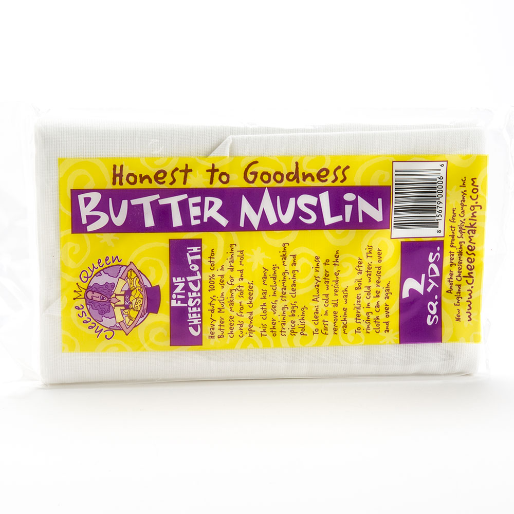 Butter Muslin - fine (1 yd.) - Oak Barrel Winecraft