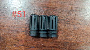 Various 4140 Steel Muzzle Brakes