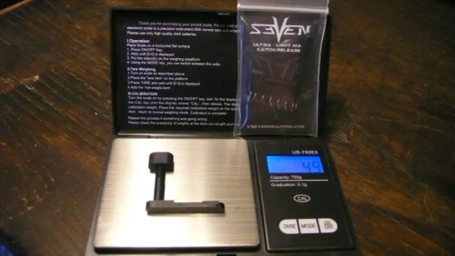 ULTRA-LIGHT MAG CATCH/RELEASE