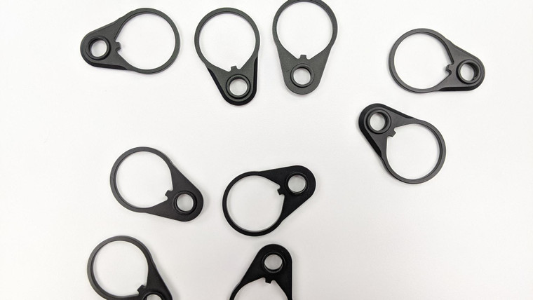 Blemished V Seven Endplates and Castle Nuts