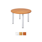 Round Meeting Table - CHROME RL