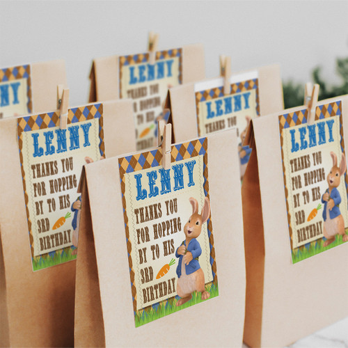 Storybook Bunny Tags - Personalised For You | Design 20001