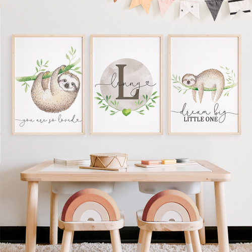 Sloth Prints - Personalised For You | Design 20742