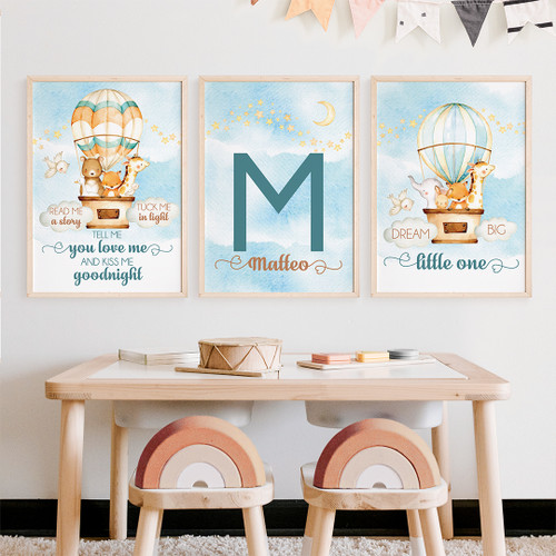 Hot Air Balloon Prints - Personalised For You | Design 20950