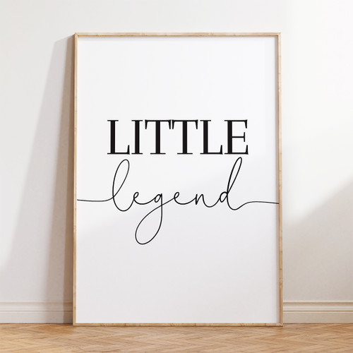 Little Legend Print - Ready To Print | Design 20959