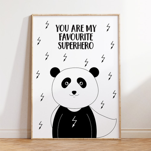 Superhero Print - Ready To Print | Design 20662