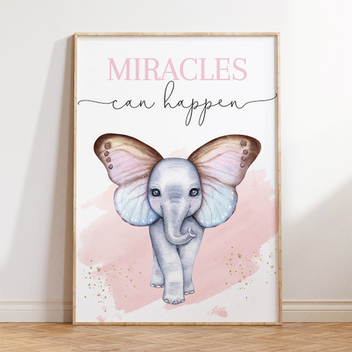 Elephant Print  | READY TO PRINT | Design 1 20986