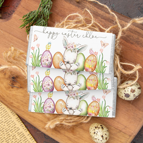 Easter Chocolate Wrapper - Personalised For You | Design 20902