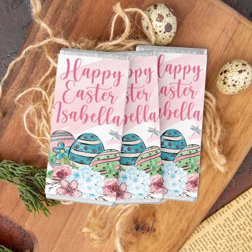 Easter Eggs Chocolate Wrapper - Personalised For You | Design 20905