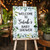 Eucalyptus Grace Baby Shower Portrait Sign - Personalised For You | Design 20314