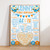 Dreamtime Owl Birthday Milestone Board - Personalised For You | Design 20084 White