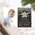 Twinkle Twinkle Little Star Photo Birthday Invitation - Personalised For You | Design 20109 BLACK