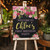 Roses Birthday Portrait Sign - Personalised For You | Design 20126 Chalk