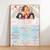 Rainbow Princesses Milestone Board Kids 3+ - Personalised For You | Design 21117
