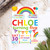 Rainbow Birthday Invitation - Personalised For You | Design 20028