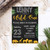 Golden Safari Birthday Invitation - Personalised For You | Design 20370 Chalk