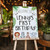 Jungle Animals Birthday Portrait Sign - Personalised For You | Design 20240 White