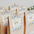 Confetti Ready To Pop Baby Shower Tags - Personalised For You | Design 20042 Blue + Gold