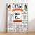 Wild Tribe Milestone Board - Personalised For You | Design 20146 White