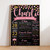 Confetti Princess Birthday Milestone Board - Personalised For You | Design 20297 Pink + Gold