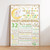 Twinkle Star Gender Reveal Milestone Board - Personalised For You | Design 20465 White