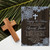 Rustic Lace Christening Invitation - Personalised For You | Design 20116 Blue