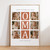 3 Word Photo Collage Print - Personalised For You | Design 20801