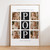 3 Word Photo Collage Print - Personalised For You | Design 20801
