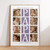 4 Word Photo Collage Print - Personalised For You | Design 20801