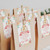 Boho Bunny Birthday Tags - Personalised For You | Design 20587