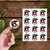 Lumberjack Birthday Circle Stickers - Personalised For You | Design 20538