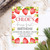 Strawberries Birthday Invitation - Personalised For You | Design 20923