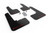 2021-2023 OUTBACK RALLY ARMOR BLACK ur MUD FLAPS (Choose Logo Colour)