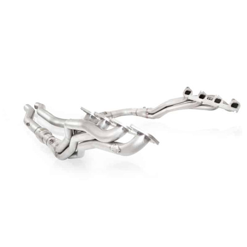 Stainless Works 2010-14 Ford F-150 Raptor 1-7/8in Primaries 3in High-Flow Cats X-Pipe