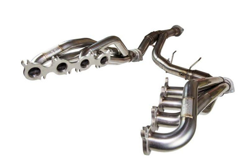 Kooks 15-20 Ford F-150 Platinum Header and Green Catted Connection Kit-3in x OEM Y-Pipe