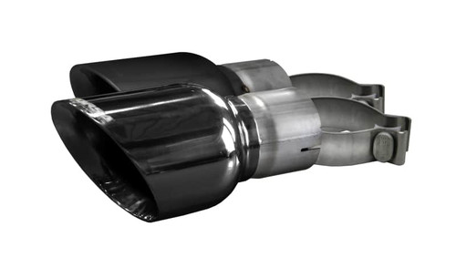 Corsa 15-17 Ford Mustang GT 3.0in Inlet / 4.5in Outlet Black PVD Tip Kit (For Corsa Exhaust Only)