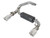 aFe Takeda 3in 304 SS Axle-Back Exhaust System w/ Polished Tip 16-18 Ford Focus RS 2.3L (t)