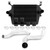 Mishimoto 99-03 Ford 7.3L Powerstroke PSD Black Intercooler Kit w/ Polished Pipes